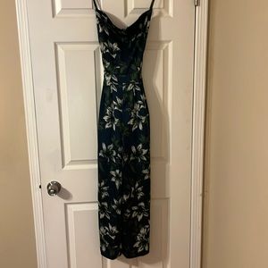 Spaghetti strap floral jumper